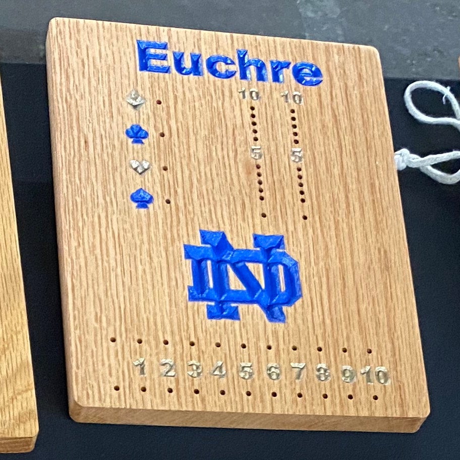 Detroit Loins Euchre Board